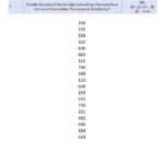 Divisibility Rule Of 7 Worksheet Divisonworksheets