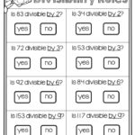 Divisibility Rules 2 5 10 Worksheets