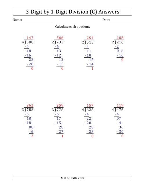 Division With 3 Digit Divisors Worksheets Divisonworksheets