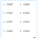 Division With Decimal Answers