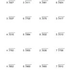 Free Printable Short Division Worksheets Printable Templates