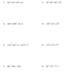 Long Division With Polynomials Worksheets