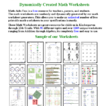 Math Aids Division Worksheet Answers