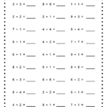 Printable Simple Division Worksheet 2 For 3rd Graders